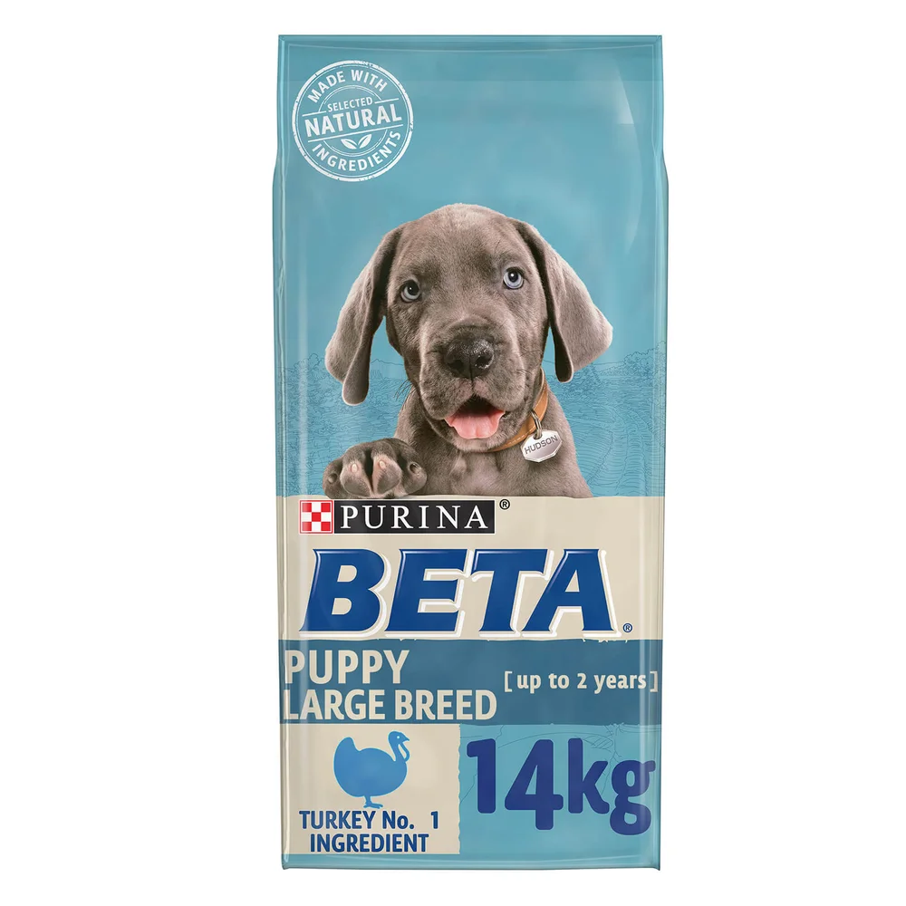 Subscription - Beta Puppy Large Breed Dry Dog Food with Turkey - 14kg - 1 Month Image 1