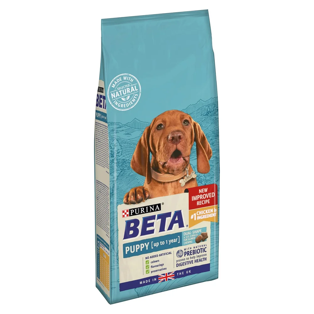 Beta Puppy Dry Dog Food with Chicken 2KG Image 1