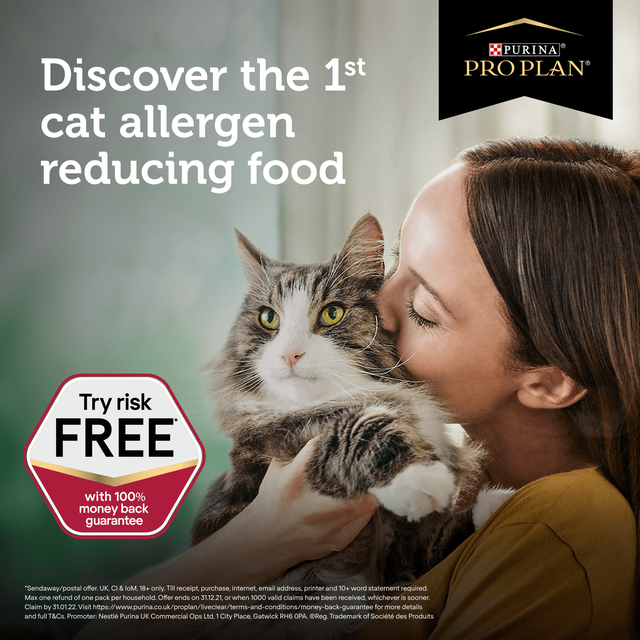 PRO PLAN LiveClear Cat-Allergen Reducing Kitten Dry Cat Food with Turkey 1.4kg