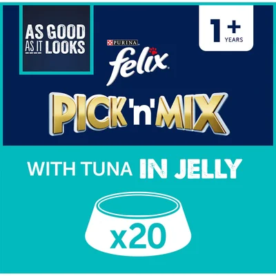 Felix As Good As It Looks Tuna in Jelly Cat Food
