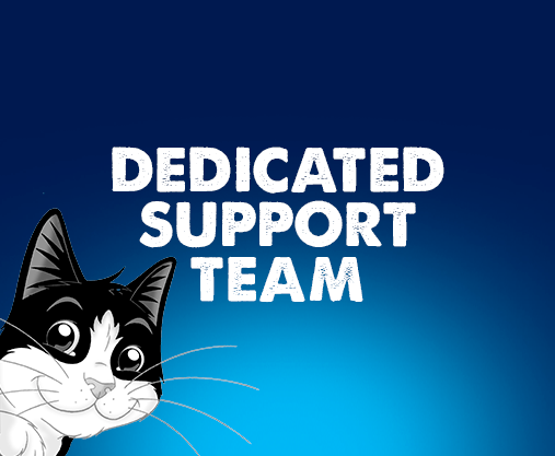 Dedicated support team