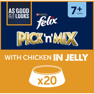 Felix Senior As Good As It looks Chicken Cat Food