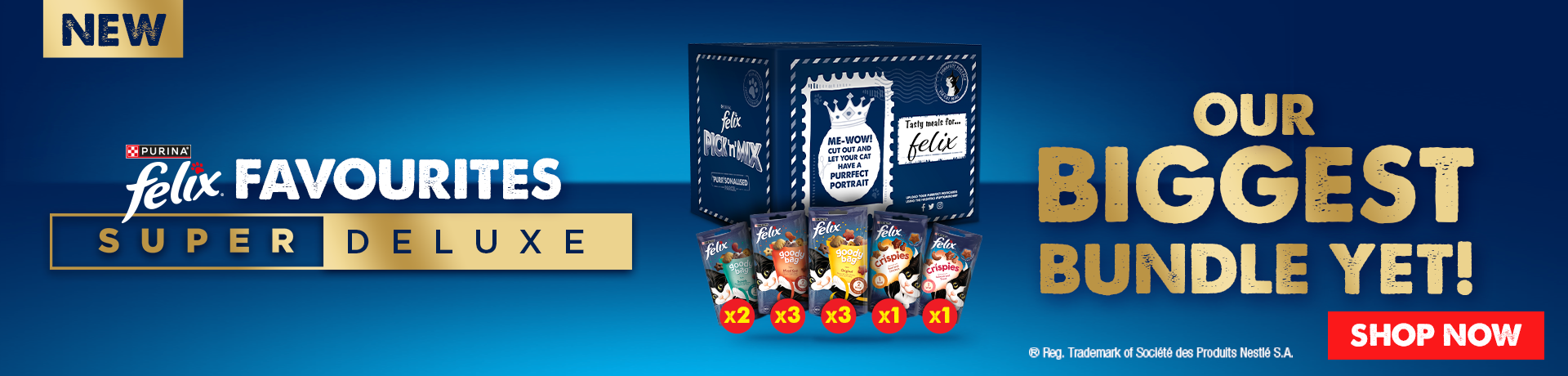 Felix Favourites Super Deluxe | Our biggest bundle yet! Shop now.