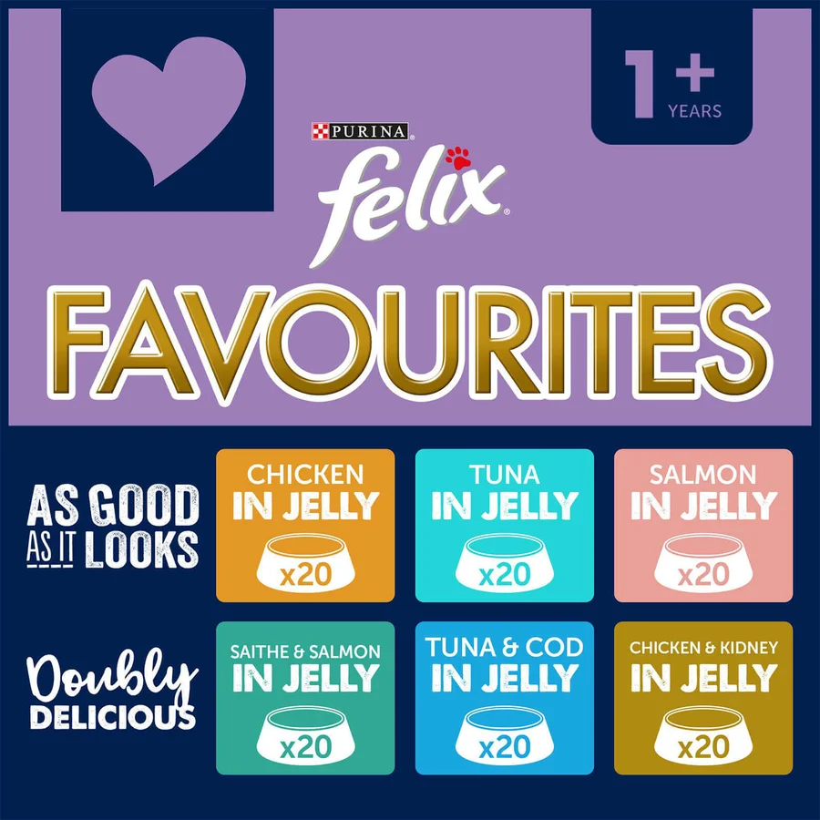 Felix Favourites Bundle 120 pack