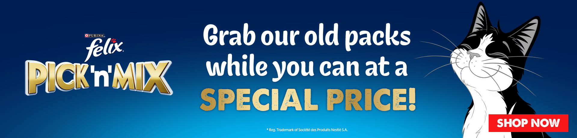 Pick 'n' Mix. Grab our old packs while you can at a special price. SHOP NOW